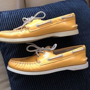 Sperry Golden Yellow Topsiders